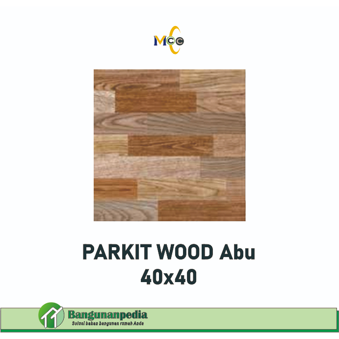 KERAMIK LANTAI 40X40 MOTIF KAYU MCC PARKIT WOOD