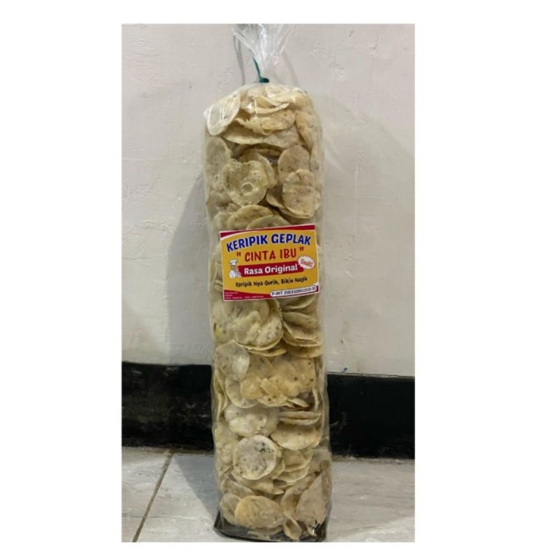 keripik geplak 1kg original gurih renyah sekali