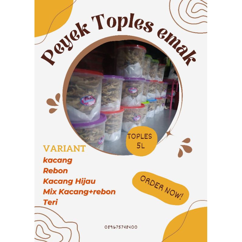 

Peyek Toples 5L