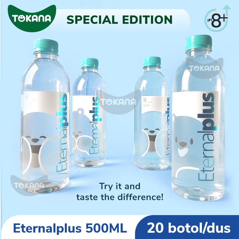 

[Khusus Kurir Reguler] Eternal Plus (E+) - Air Mineral Dus 500 ML/250 ML/330 ML