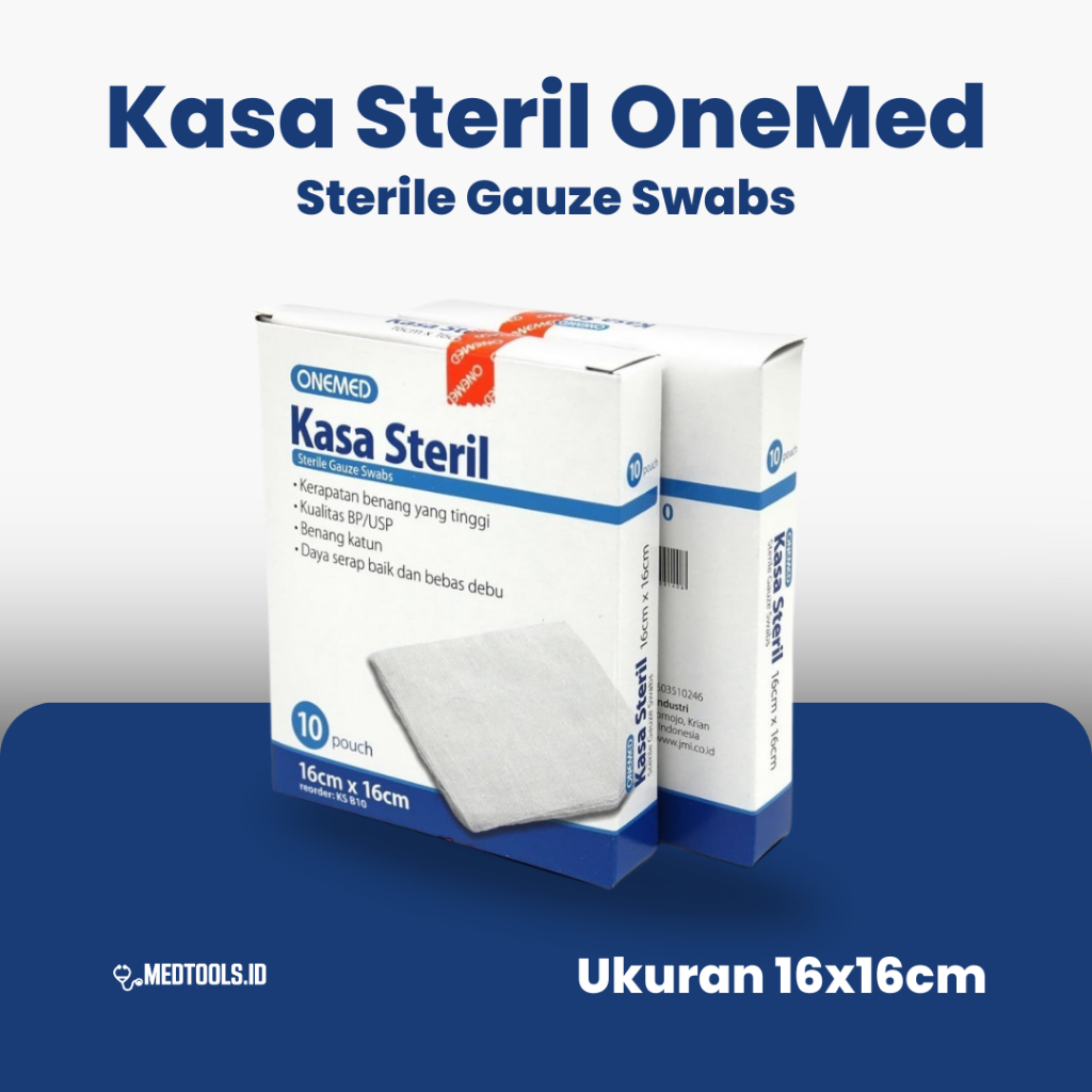 Kasa Steril Onemed 16x16 cm [ Box ]