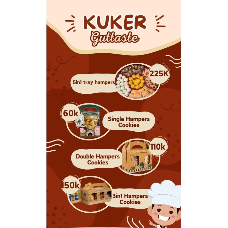 

Paket Hampers Kue Kering Home Made Murah