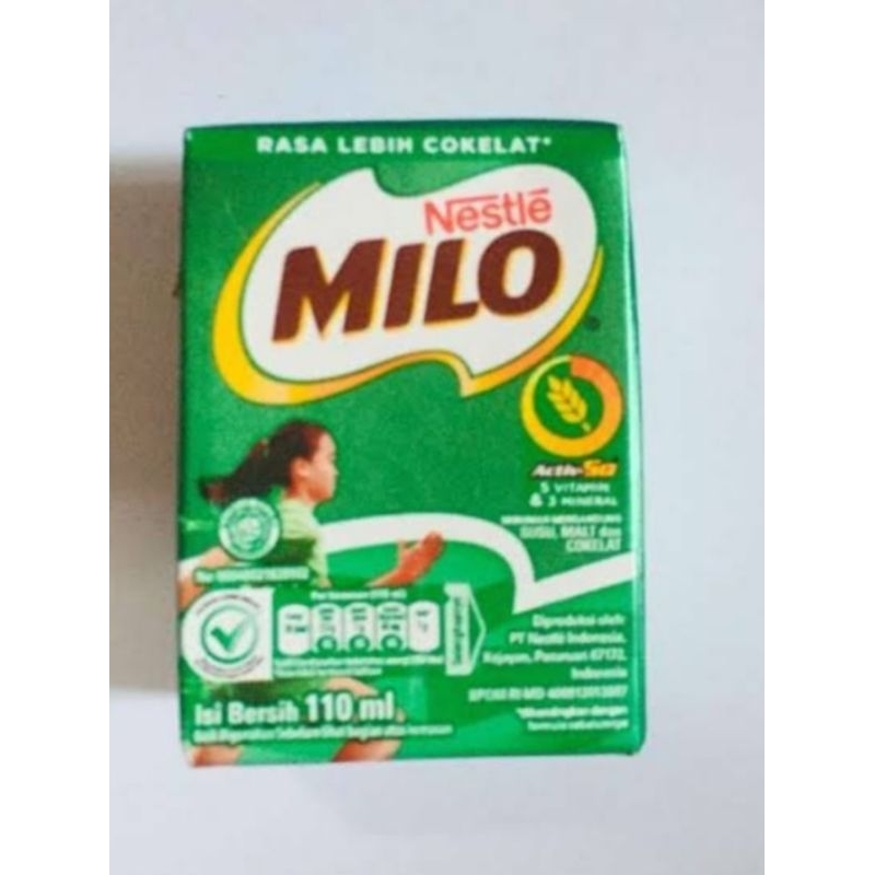 

Susu Kotak Milo 110ml