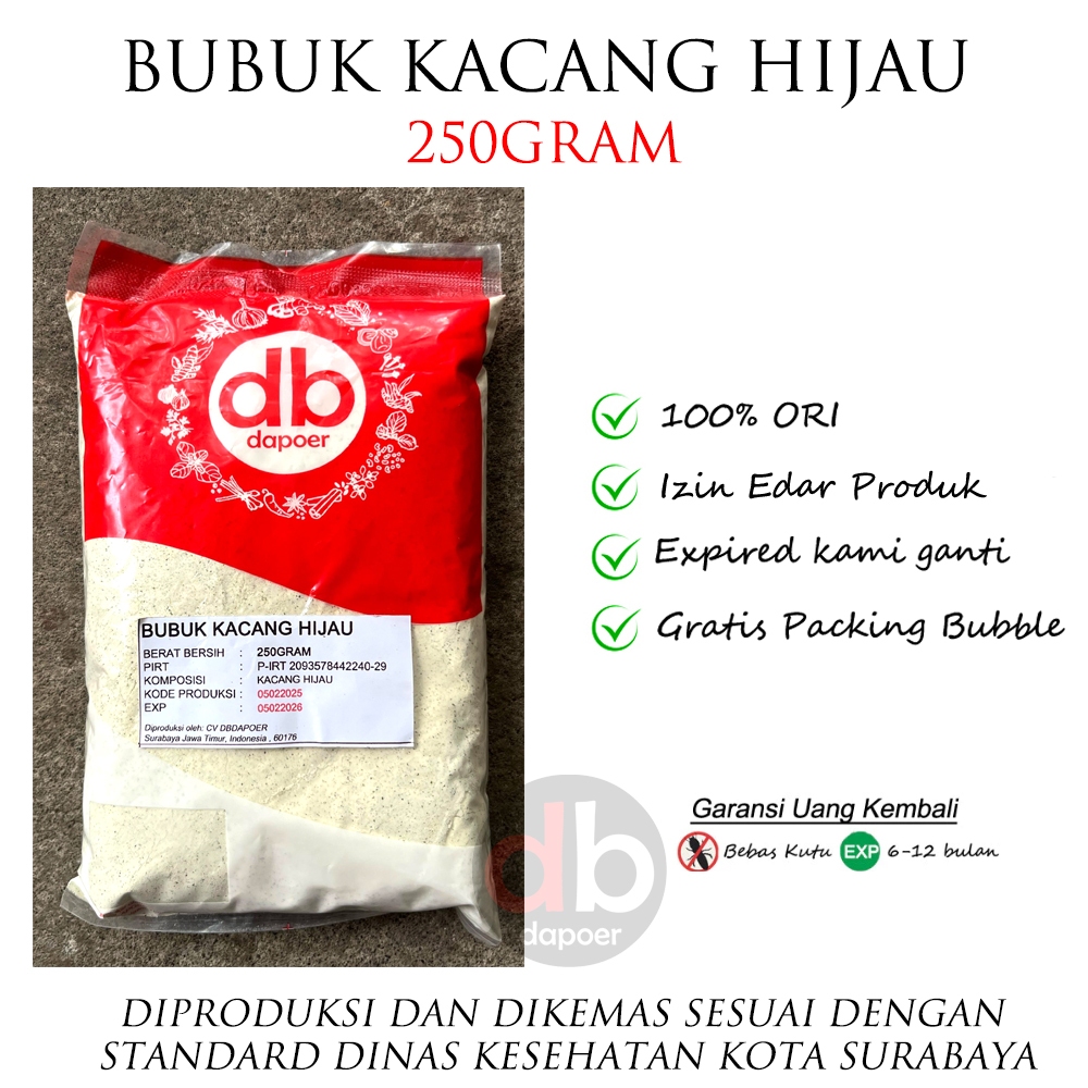 

Tepung Kacang Hijau 250gram