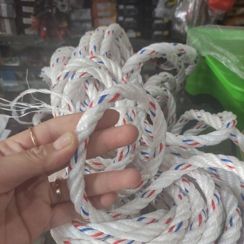 

tali plastik 12mm /tali tambang 12mm harga 1meter / tali pengikat
