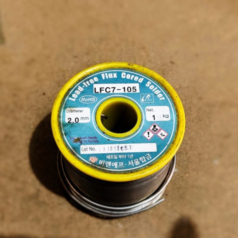 Timah Solder Tenol Wiring Gitar Audio Berkualitas Original