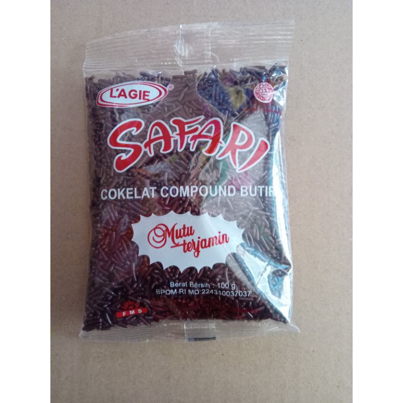 

Meses Coklat Safari 100g