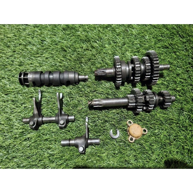 gear gigi rasio ratio set yamaha rs100 rs125 rx100 dt100 dt125 4 speed original