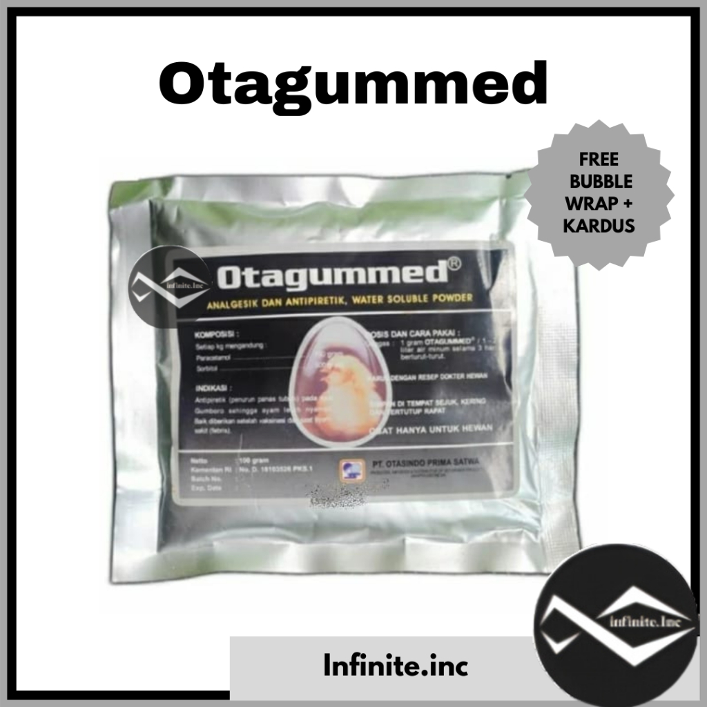 OTAGUMMED 100 Gr (PARACETAMOL-Antipiretik, Obat Peradangan SEPERTI PARAGIN