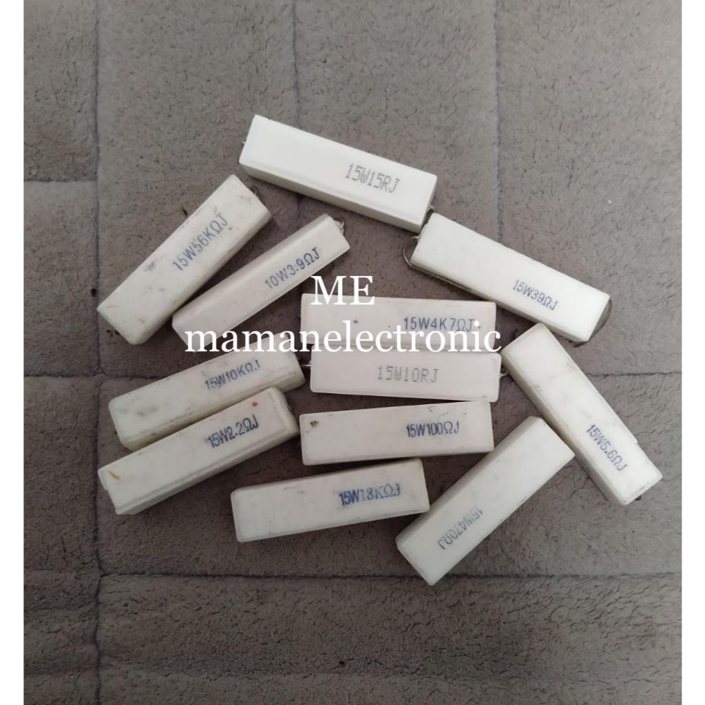 RESISTOR KAPUR 15 WATT R 15W