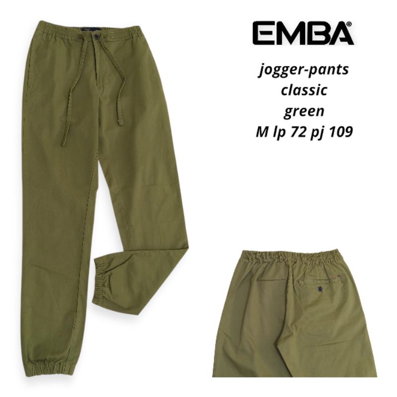 JOGGER-PANTS/CELANA JOGGER PRIA ORIGINAL BY EMBA