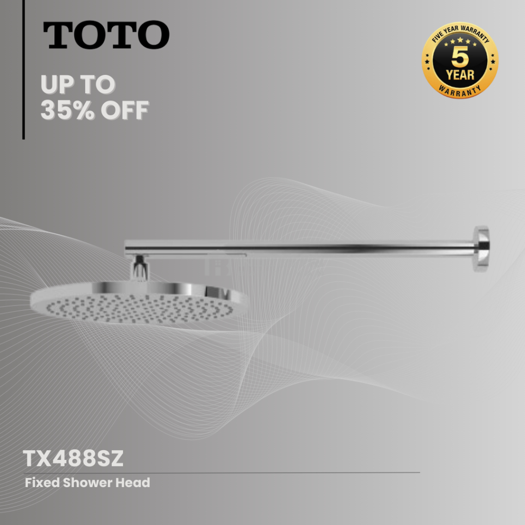 Fixed Shower Head TOTO TX 488 SZ / Rain Shower TOTO TX488SZ