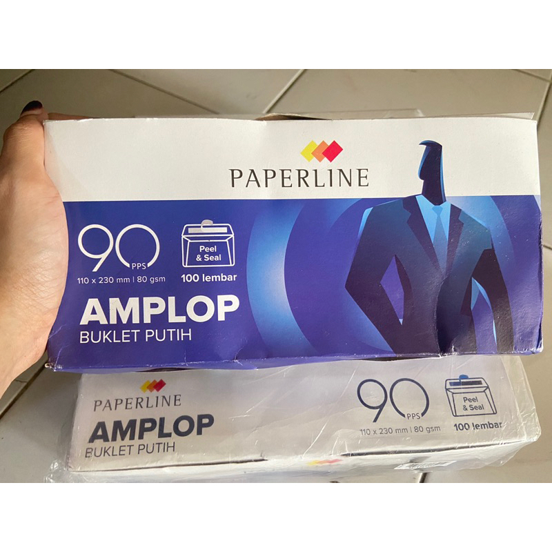 

Amplop Paperline 90 PPS/Polos ISI 100 Lembar