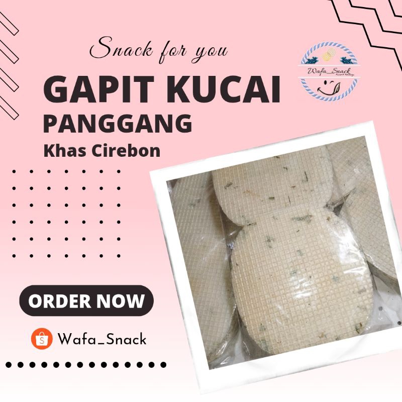 

GAPIT KUCAI khas KOTA CIREBON dipanggang tidak digoreng