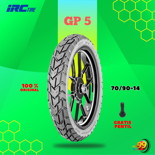 Ban Motor Matic IRC GP5 70/90 Ring 14 Tubeless