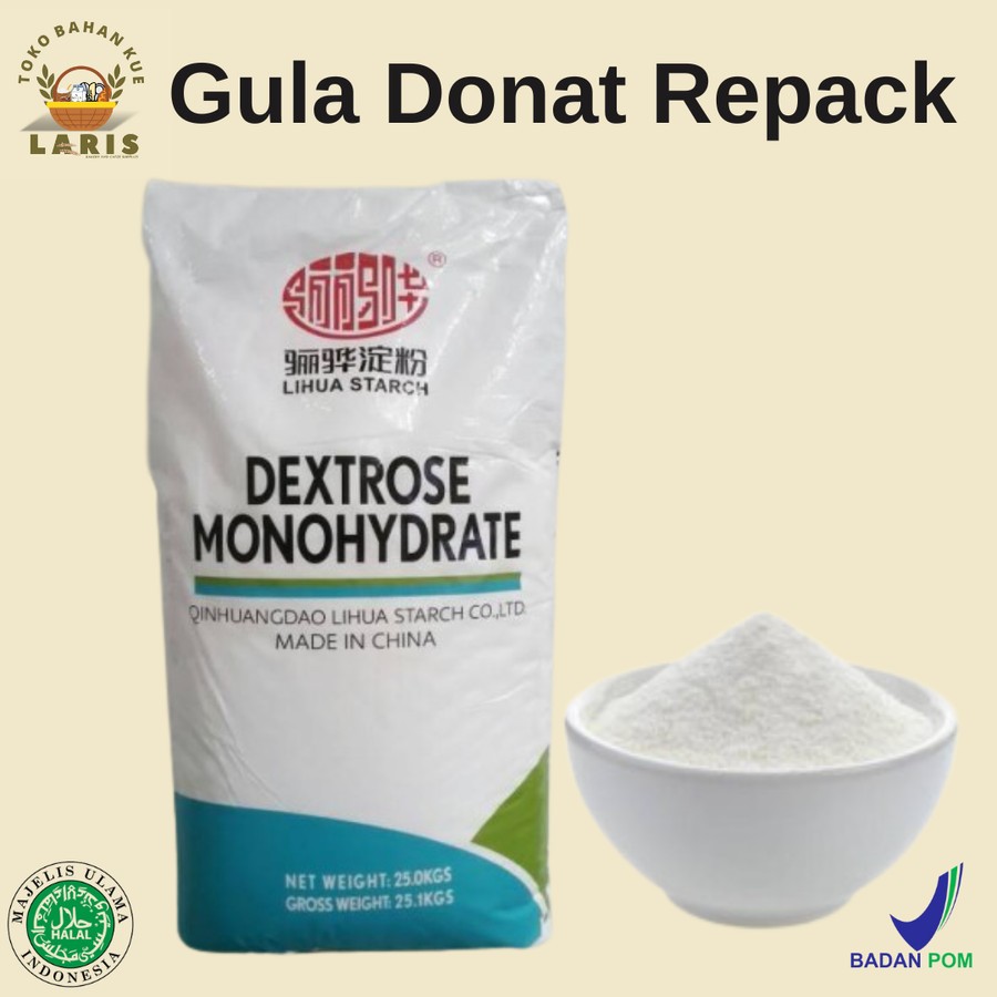 

GULA DONAT KEMASAN REPACK 250 GRAM