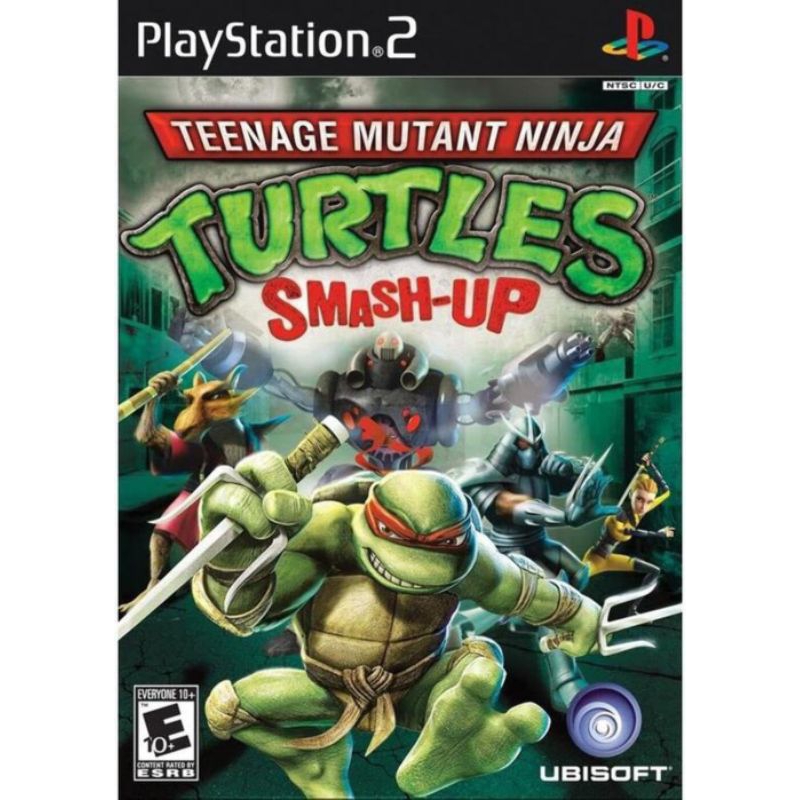KASET PS 2 TMNT SMASH UP