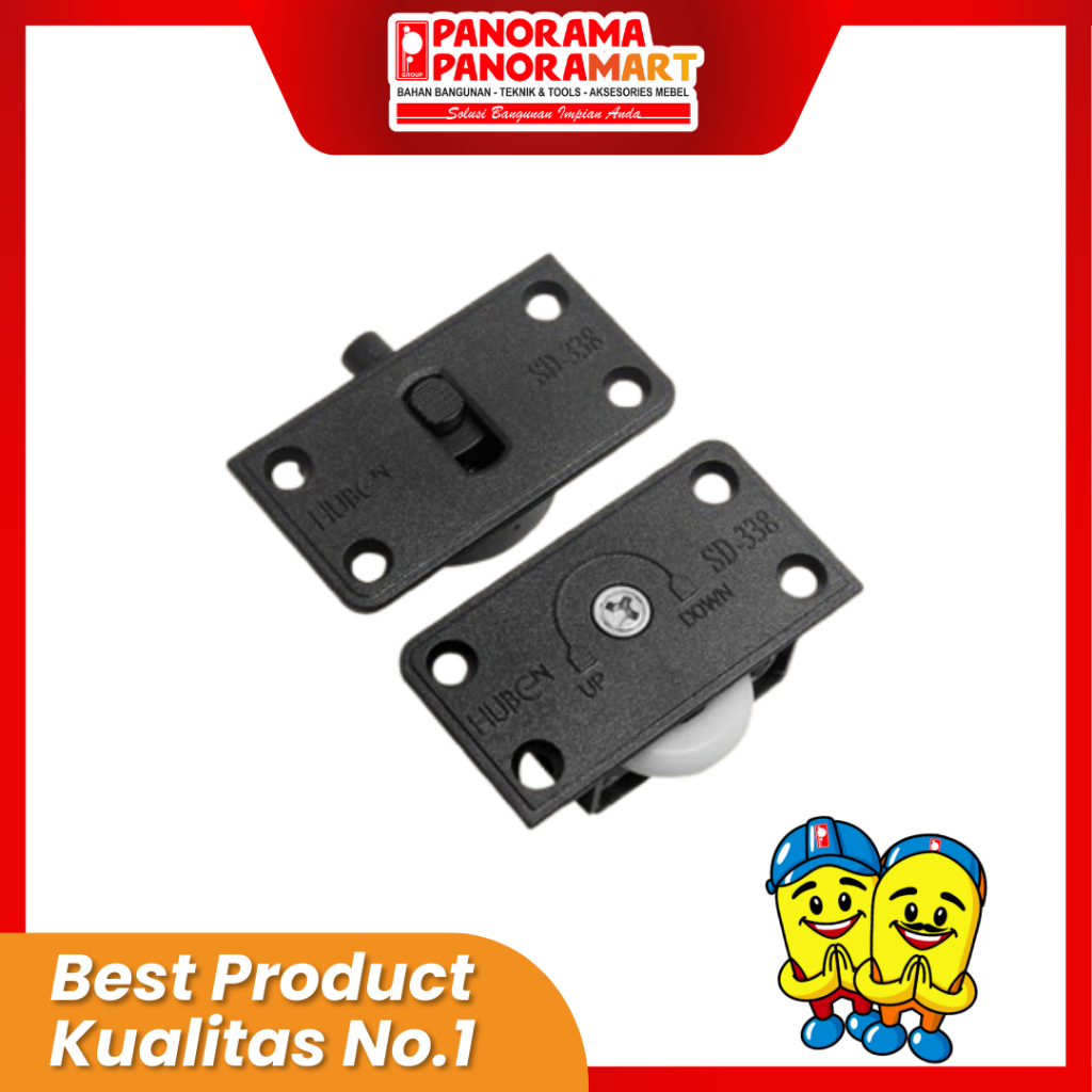 RODA ALMARI DORONG HUBEN SD 338