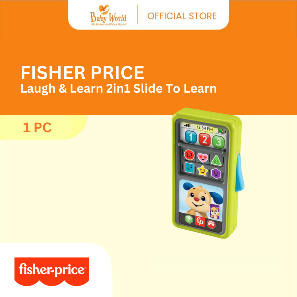 Fisher Price  HLY61 LAUGH & LEARN 2iN1 SLIDE TO LEARN