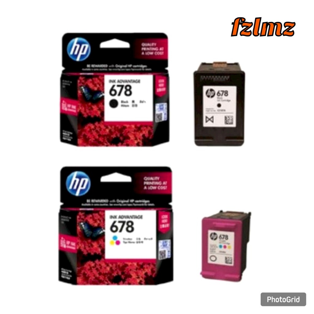 Tinta Printer Cartridge Catridge HP 678 original