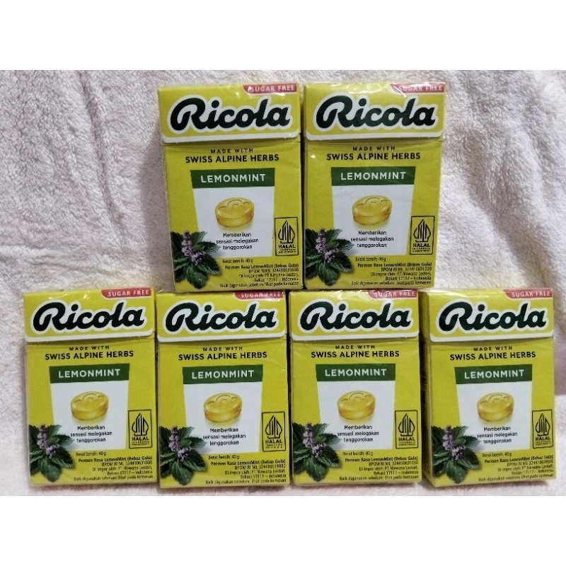 

Ricola Lemon 40g