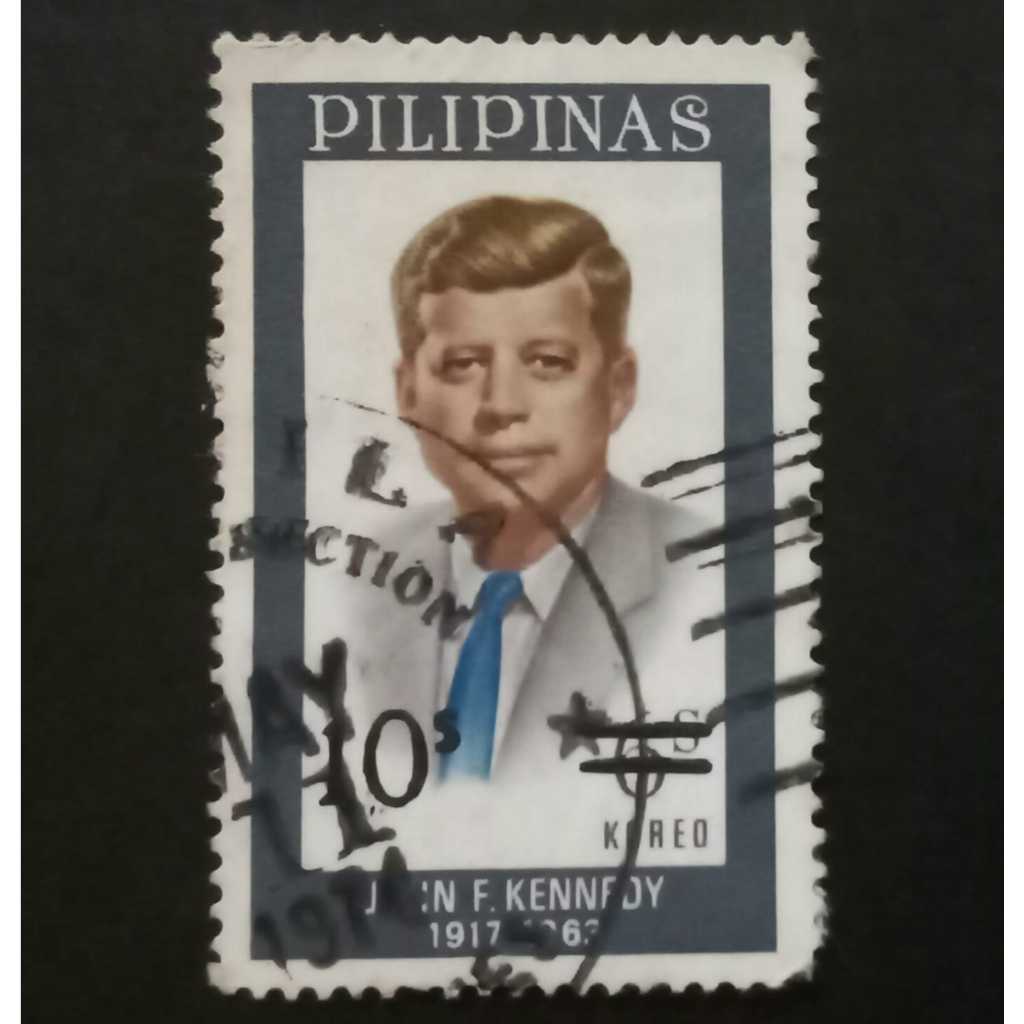 Perangko Pilipinas/ Philippines/ Filipina 6s Koreo John F Kennedy