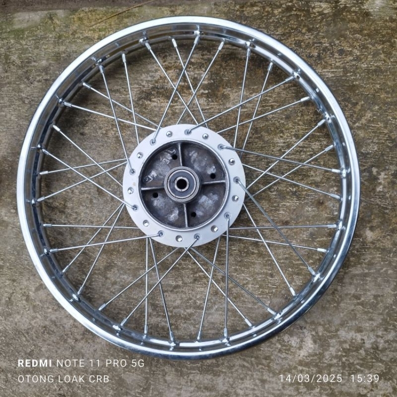 Velg Belakang Honda Supra X lama/Supra Fit Lama/Astrea Grand/Legenda/Astrea Prima/Astrea Star