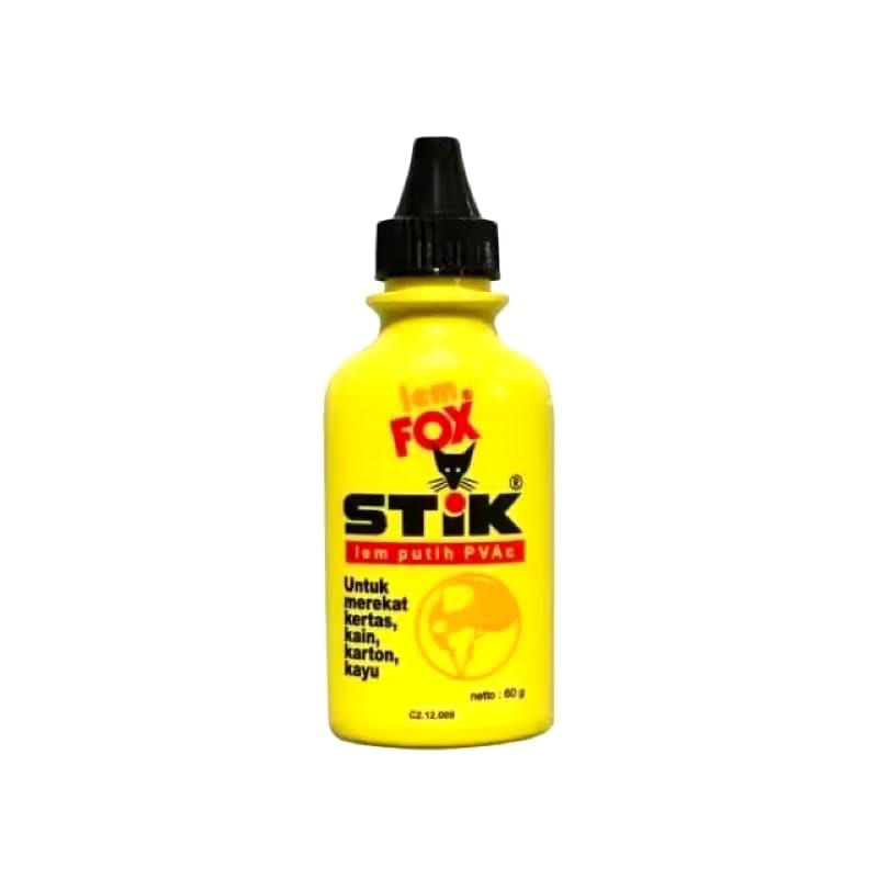 

Lem Fox Stick / Lem Putih PVAC 60 Gram