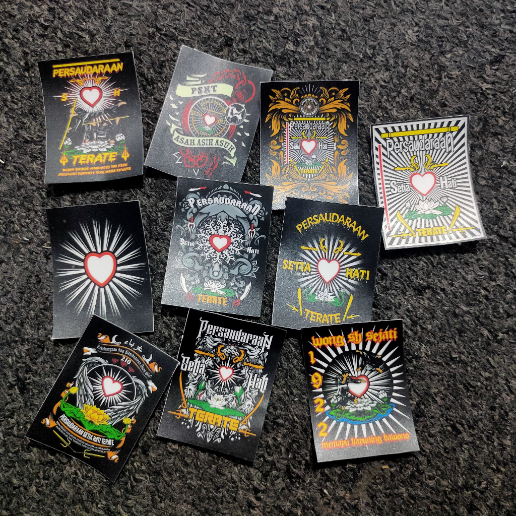

STIKER PSHT / Persaudaraan Setia Hati Terate / SILAT