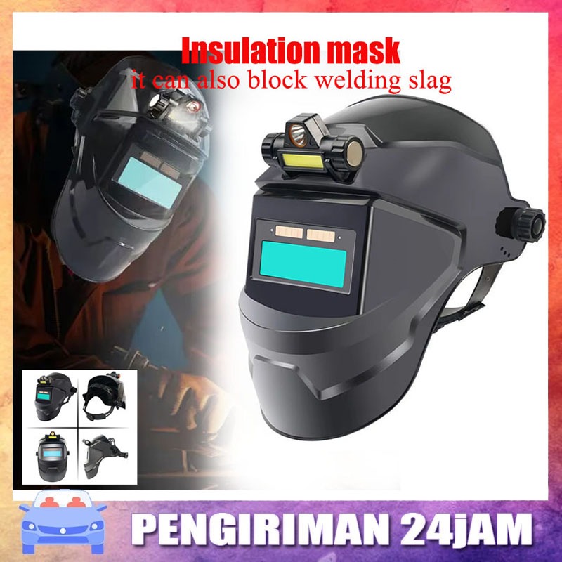 <COD>Helm las, helm las pengubah warna otomatis, helm las otomatis, helm las pelindung mata, helm la