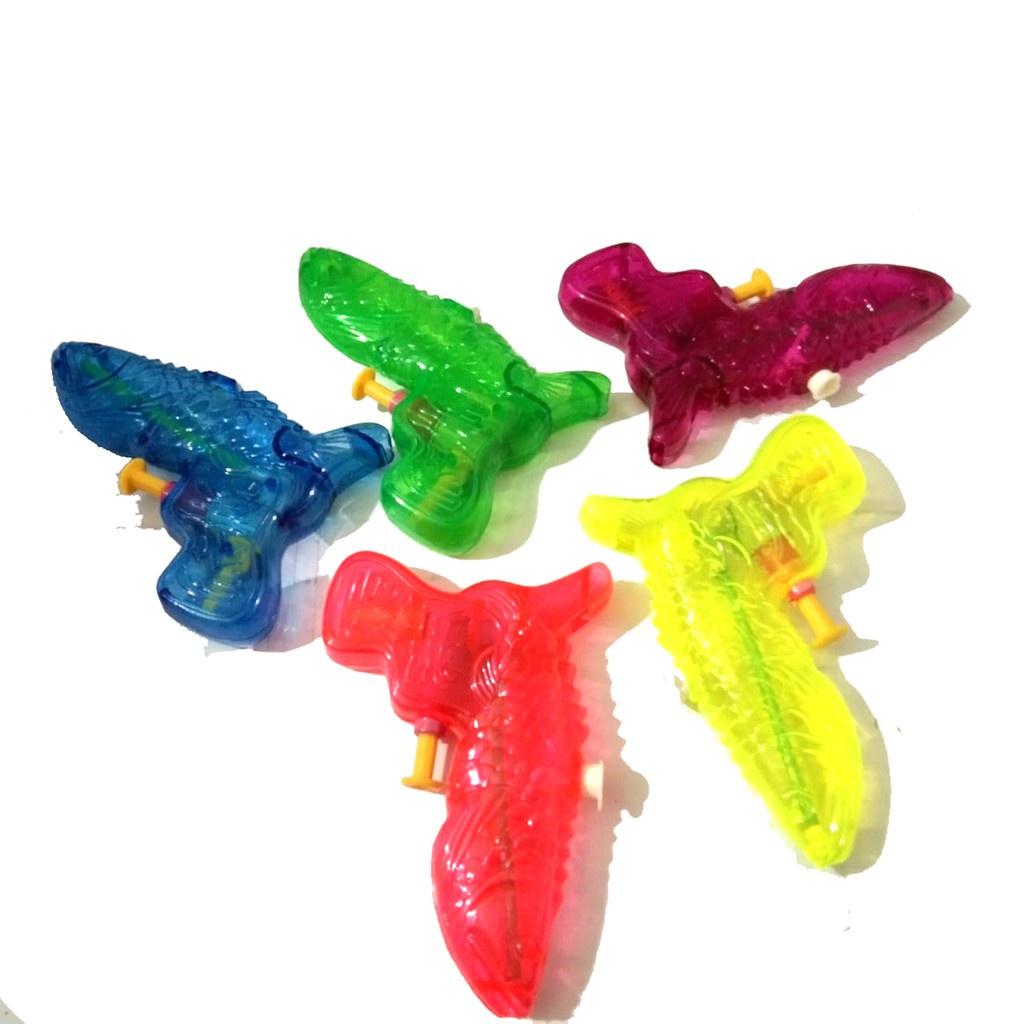 Mainan Tembak Tembakan Air Bentuk Ikan / Mainan Pistol Air Ikan Arwana / Semprotan Ikan