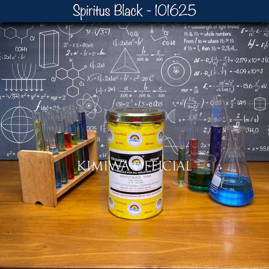 

Solvent Spiritus Black - 101625 / Warna Hitam Minyak / Hitam Oil / Warna Minyak - (ORIGINAL)