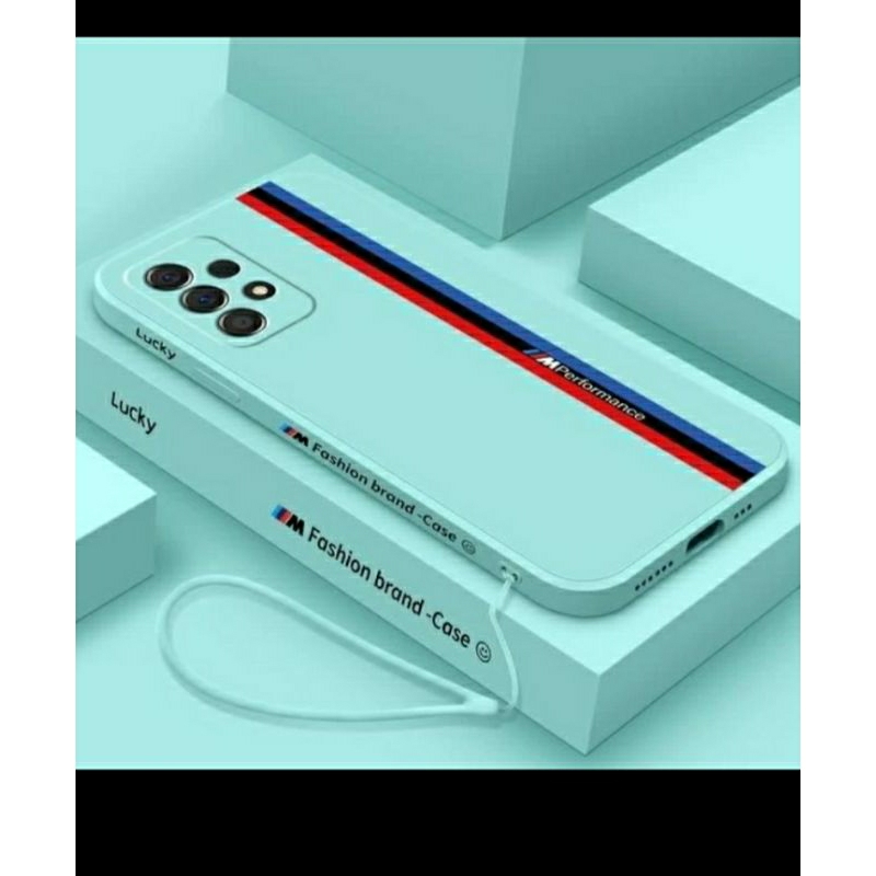 Case Samsung Galaxy A52S 5G / A52 Silikon Color Lucky Case Premium - Putih