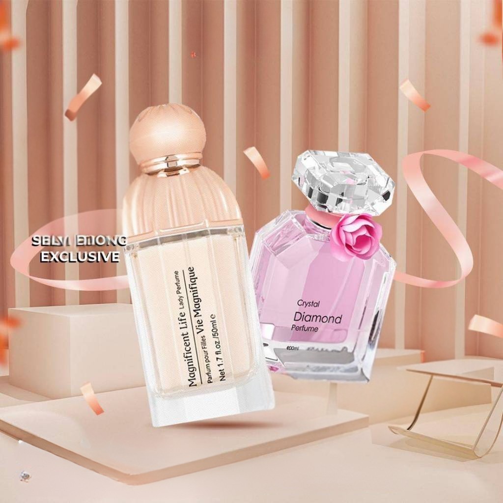 Miniso Parfume | Crystal Diamond Parfume | Magnificent Life Lady Parfume
