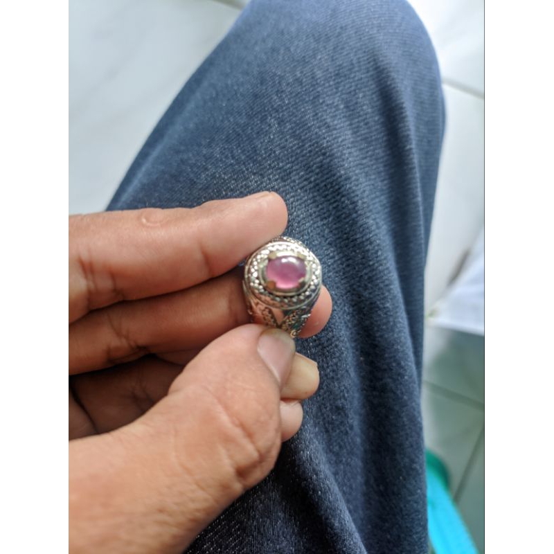 Cincin Batu Merah ruby