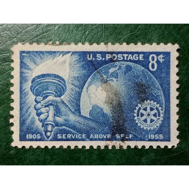 

Prangko USA Kuno 8 Cents Tahun 1955 USED