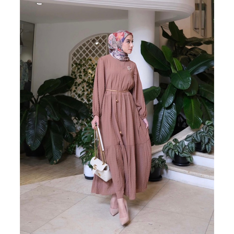 Ameena Dress pink milo - Gonegani