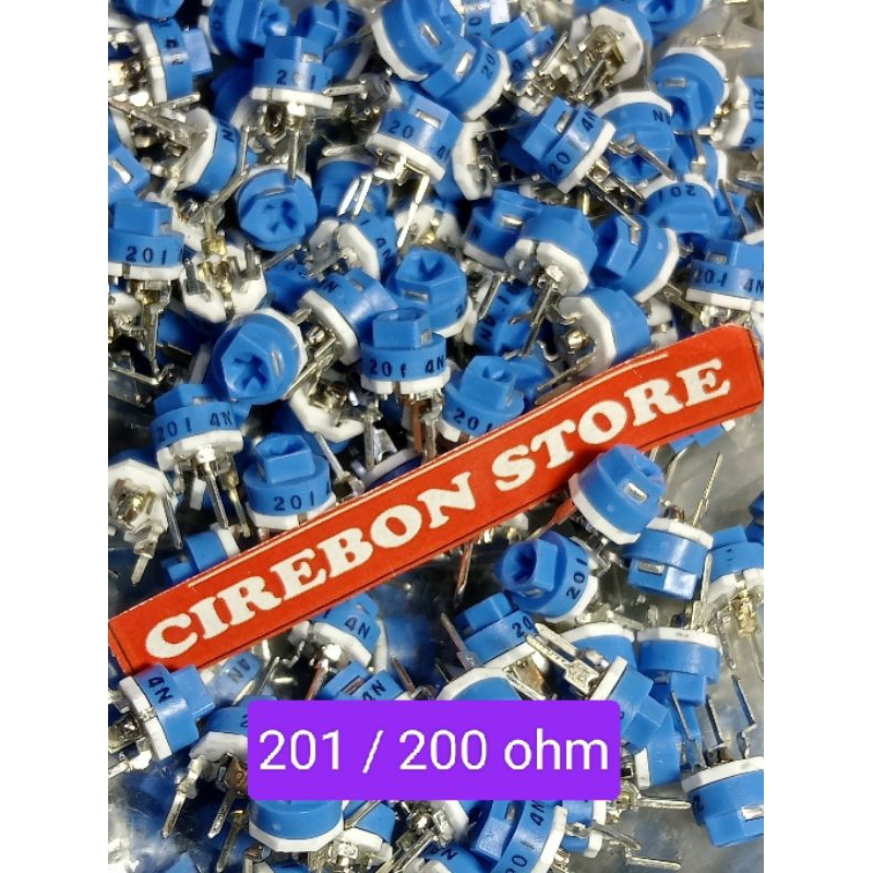 trimpot vr 201 501 102 502 103 203