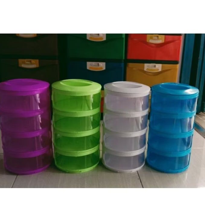 TUDUNG SAJI 4 SUSUN / FOOD COVER / PENUTUP MAKANAN