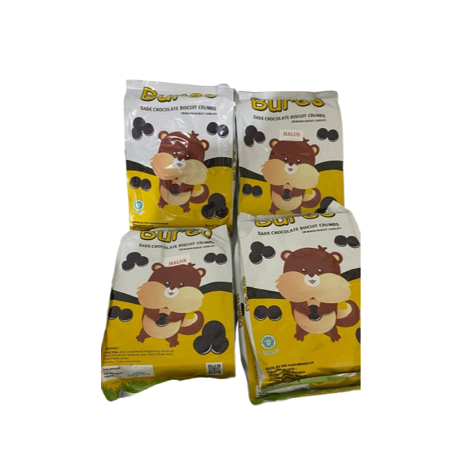 

Bureo Dark Biscuit Crumbs 1 KG | REMAHAN BISKUIT OREO HALUS / KASAR