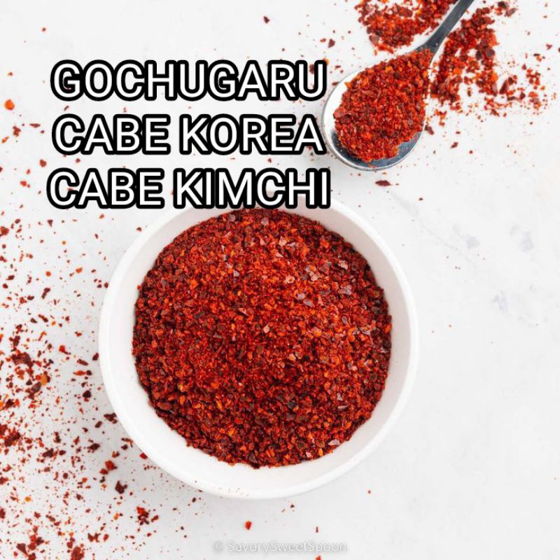 

GOCHUGARU, Cabe Korea, Cabe Kimchi 500g 1kg