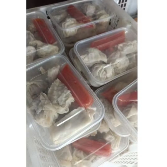 

Dimsum Isi 10 lengkap saos