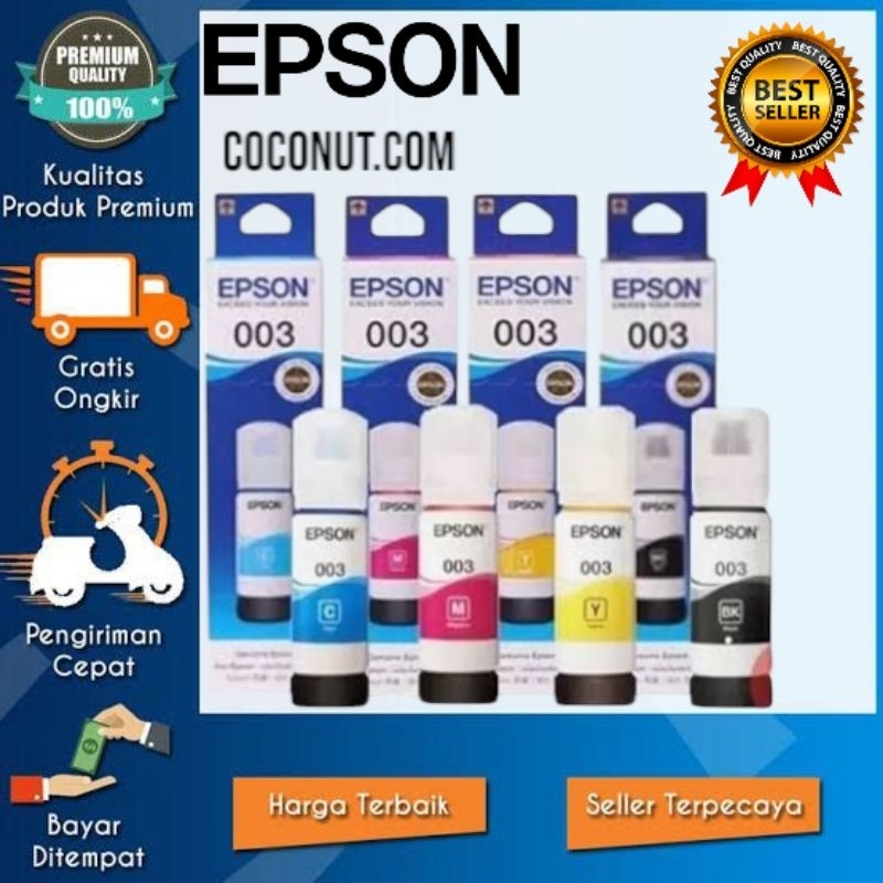 TINTA EPSON ORIGINAL 003 FOR PRINTER L3110, L3150