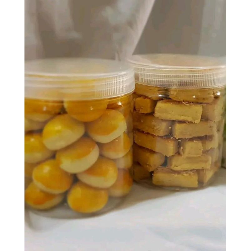 

paket 2 toples kue nastar & kue keju 100% enak