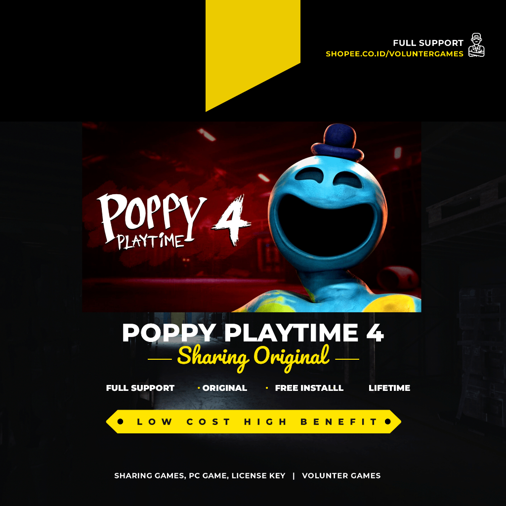 POPPY PLAYTIME CHAPTER 4 PC ORIGINAL