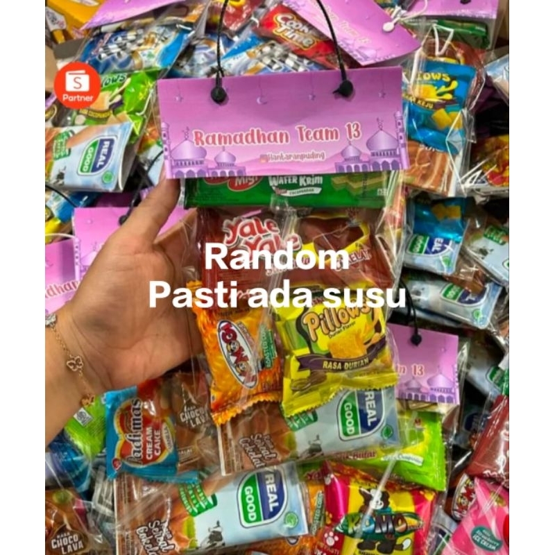 

Snack Anak THR Lebaran Isi Random (Pasti Ada Susu)