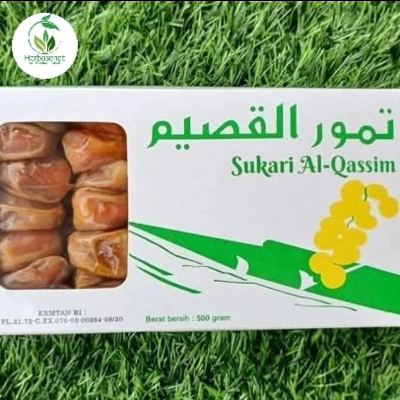 

Kurma Sukari premium 500 gram Al Qassim