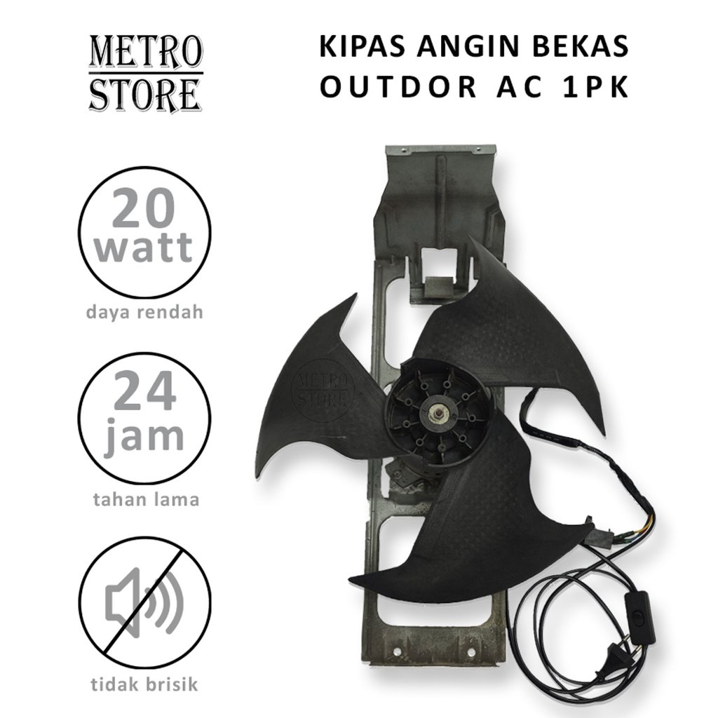 METRO STORE Kipas Angin Bekas Outdoor AC 1PK