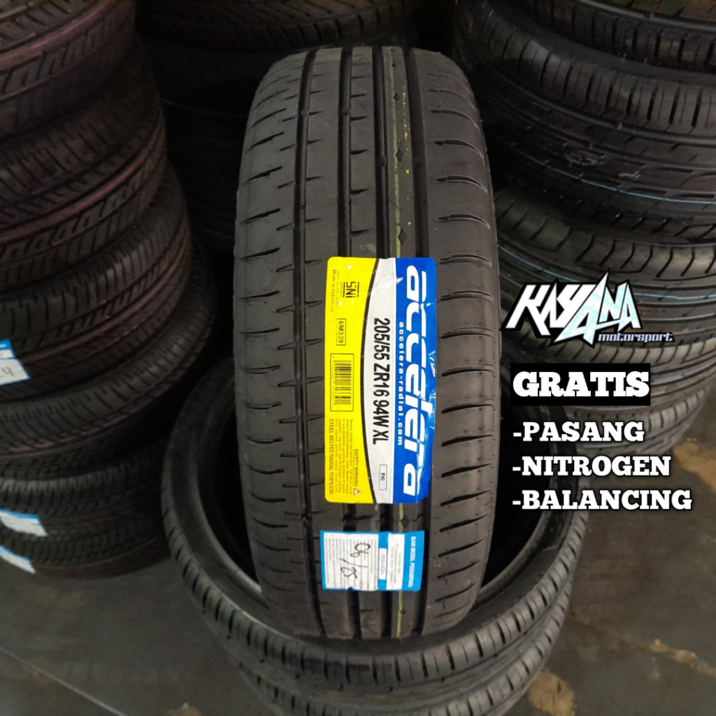 BAN 205 55 R16 ACCELERA PHI BAN MOBIL STANDART XPANDER RING 16 BAN 205/55 R16