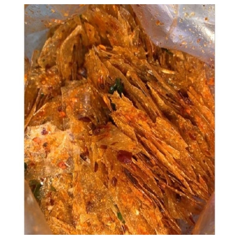 

kripca pedas gurih // keripik kaca pedas daun jeruk // keripik pedas mantap // snack viral // snack pedas // cemilan kekinian // keripik kaca pedas